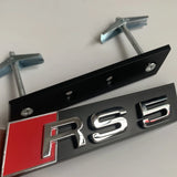 Audi S3 S4 S5 S6 S7 S8 RS3 RS4 RS5 RS6 RS7 RS8 SQ3 SQ5 SQ7 Car Front Grill Emblem Badge