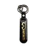 Infiniti Carbon Fiber Car Logo Keychain Keyring
