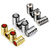 4pcs/set Suzuki Car Wheel Tire Air Covers Dust Proof Tire Valve Caps