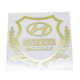 Hyundai Shield Car Rear Sticker Auto Window Emblem Badge Decal
