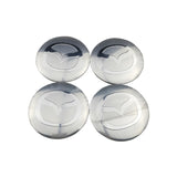 4pcs/set 56mm Mazda MS Mazdaspeed Car Wheel Center Hub Sticker Decal