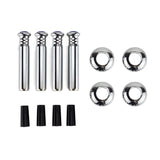 4pcs/set SAAB Logo Car Door Bolt Lock Pins Gate Lock Screws