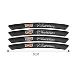 4pcs/set 9cm Cadillac Aluminum Alloy Car Wheel Rim Tyre Sticker