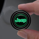 4pcs/set Jeep Car Door Shock Stickers Luminous Absorber Decal