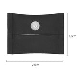 Renault Suede Car Seat Back Tissue Box Napkin Holder Storage Bag