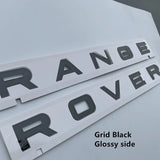 Land Rover Range Rover ABS Car Front Hood Cover Sticker Decal Auto Rear Emblem Badge