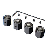 4pcs/set Ford Wolf Anti-Theft Car Air Valve Stem Cap Auto Tyre Valve Covers