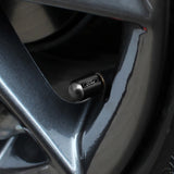 4pcs/set Ford Mustang Shelby ST RS Car Air Valve Stem Cap Anti Dirty Tyre Valve Covers