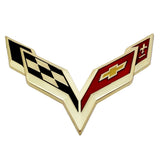 Chevrolet Corvette 60 Years Metal Car Rear Sticker Decal Trunk Emblem Badge