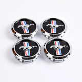 4pcs/set 55mm 68mm Ford Mustang ABS Car Wheel Hub Center Caps Covers