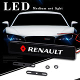 Renault Logo Car Front Hood Grille LED Light