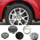 4PCS 54/60/63mm Dodge Sheep Car Wheel Center Hub Covers