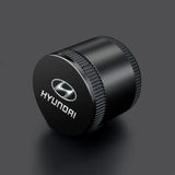Hyundai Metal Car Ash Tray Auto Ashtray Cigarette Holder Box with LED Light