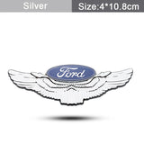 Ford Metal Wings Car Rear Sticker Auto Window Emblem Badge Decal