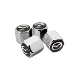 4pcs/set Mazda Car Air Valve Stem Cap Auto Tyre Valve Covers