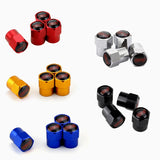4pcs/set Subaru Car Air Valve Stem Cap Auto Tyre Valve Covers