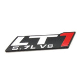 Dodge HEMI LT1 LT9 LS3 Logo Metal Car Rear Sticker Emblem Badge Decal