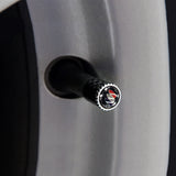 4pcs/set Buick Logo Carbon Fiber Car Air Valve Stem Caps Auto Tyre Valve Covers with Wrench