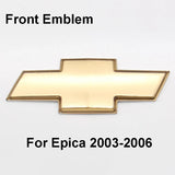 Chevrolet Epica 2003-2011 Spark Aveo Captiva 2008-2010 ABS Car Front Hood Emblem Badge Auto Rear Sticker Decal