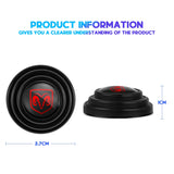 4pcs/set Dodge Car Door Shock Stickers Luminous Absorber Decal