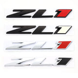13x2cm Chevrolet ZL1 Metal Car Rear Sticker Auto Trunk Emblem Badge Decal