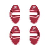 4pcs/set Cadillac Stainless Steel Car Door Lock Cover Protection