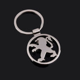 Peugeot Metal Car Keychain Pendant