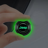 4pcs/set Jeep Car Door Shock Stickers Luminous Absorber Decal