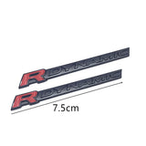 Land Rover R DYNAMIC Logo Metal Car Rear Sticker Decal Auto Fender Side Emblem Badge