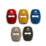 4pcs/set Citroen Stainless Steel Car Door Lock Cover Protection