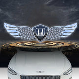 Honda Metal Wings Car Front Sticker Emblem Badge Decal