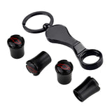 4pcs/set Chevrolet Corvette Logo Car Air Valve Stem Caps Auto Tyre Valve Covers