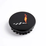 4pcs/set 68mm Chevrolet SS Camaro Corvette ABS Carbon Fiber Car Wheel Center Hub Caps Hub Covers