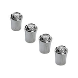 4pcs/set Jaguar Logo Car Air Valve Stem Caps Auto Tyre Valve Covers