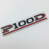 Tesla P75D P85D P90D P100D Letter Metal Car Rear Sticker Decal Emblem Badge