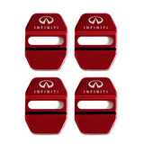4pcs/set Infiniti Stainless Steel Car Door Lock Cover Protection