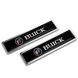 2pcs/set Buick Logo Metal Car Side Sticker Auto Emblem Badge