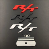 Dodge R/T Logo Metal Car Front Grille Emblem Auto Rear Sticker