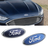 14.5cm Ford ABS Car Front Head Emblem Badge Auto Rear Sticker Decal
