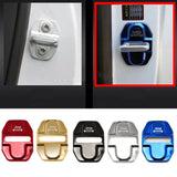 4pcs/set Jeep Cherokee Stainless Steel Car Door Lock Cover Protection