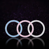 Citroen Diamond Car Engine One-click Start Stop Button Cover Sticker