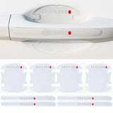 Nissan Nismo Car Door Bowl Handle Anti-collision Protective Stickers Scratches Film