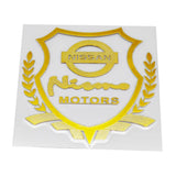 Nissan Shield Car Rear Sticker Auto Window Emblem Badge Decal