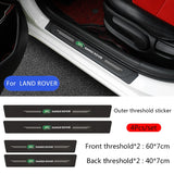 Land Rover Range Rover Carbon Fiber Car Door Threshold Scratch Proof Sticker Decal