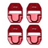 4pcs/set Jeep Cherokee Stainless Steel Car Door Lock Cover Protection