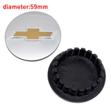 4pcs/set 53/58/59/64/83mm Chevrolet Car Wheel Center Hub Caps Hub Covers