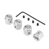4pcs/set Jeep Anti-Theft Car Air Valve Stem Cap Auto Tyre Valve Covers