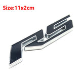 Chevrolet RS Logo Metal Car Rear Sticker Decal Trunk Emblem Badge