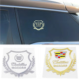 Cadillac Shield Car Rear Sticker Auto Window Emblem Badge Decal