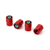 4pcs/set Skoda Car Air Valve Stem Cap Auto Tyre Valve Covers